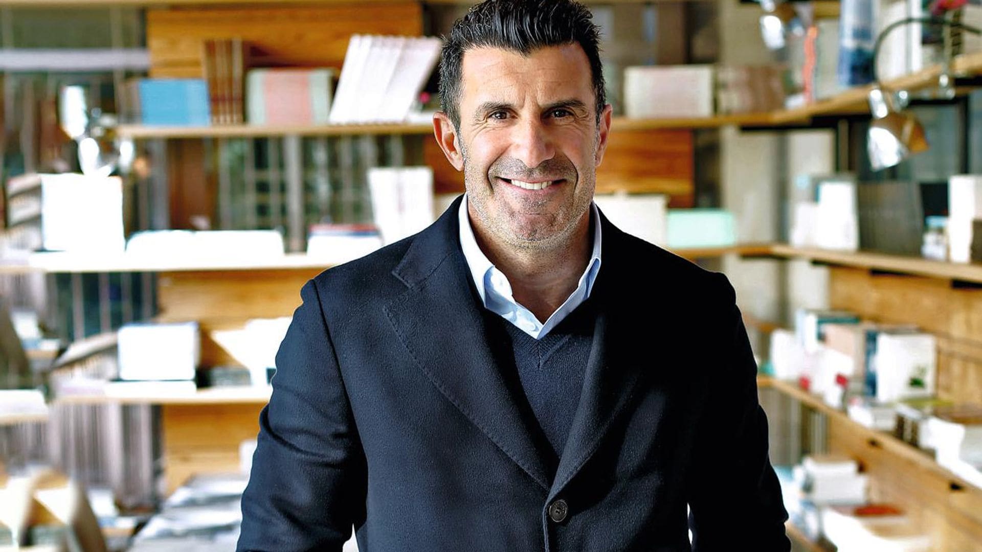 Luis Figo, sus planes de futuro y una inesperada confesión: ‘Mi mujer es una santa’