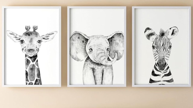 posters infantiles decorativos