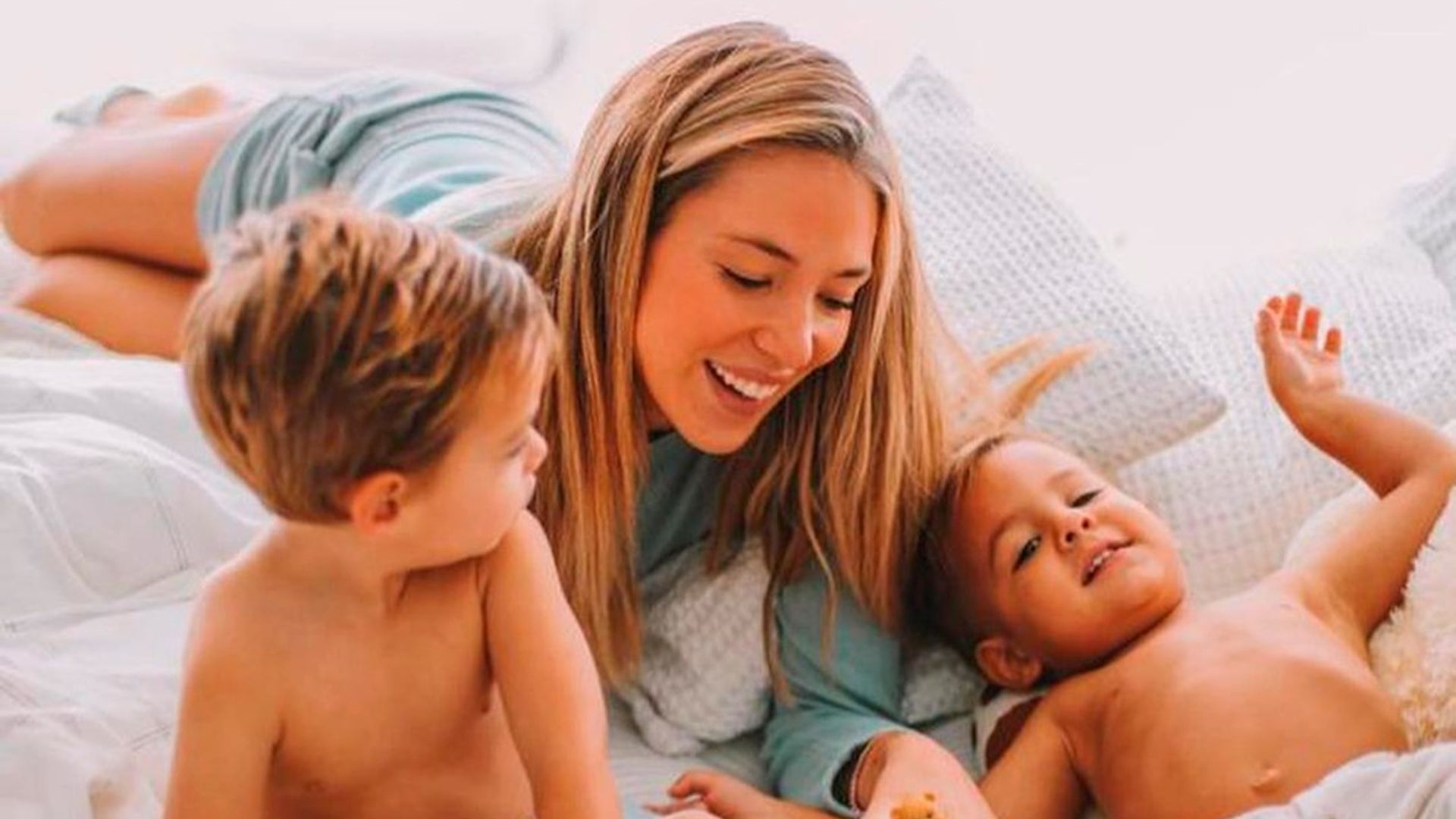 El gesto de uno de sus hijos que ha enamorado a Alice Campello