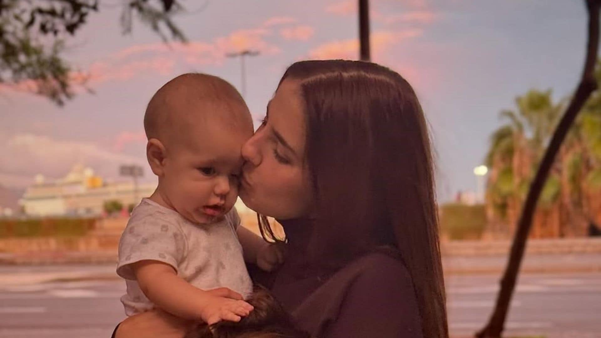 Michelle Renaud celebra en Madrid los ocho años de su hijo Marcelo