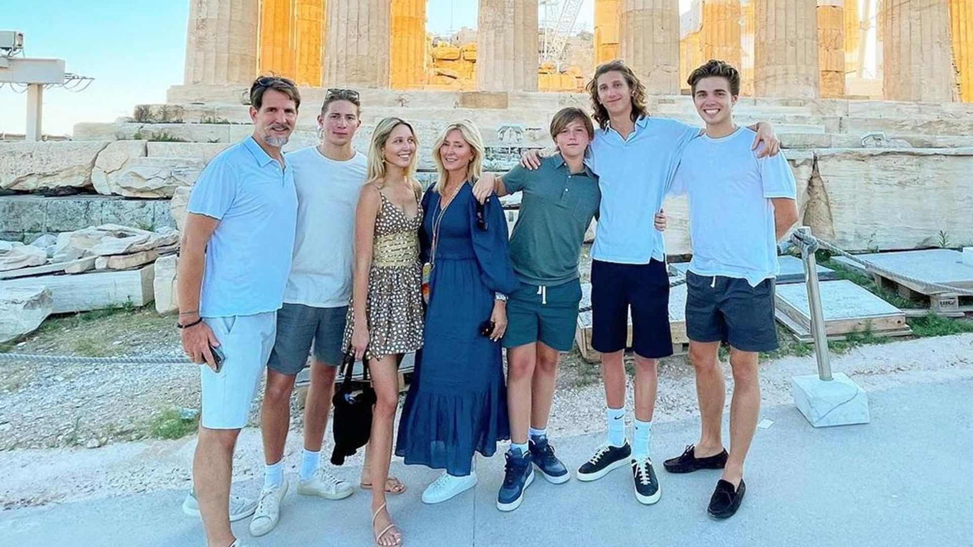 Marie Chantal de Grecia ya está en Atenas para la boda real