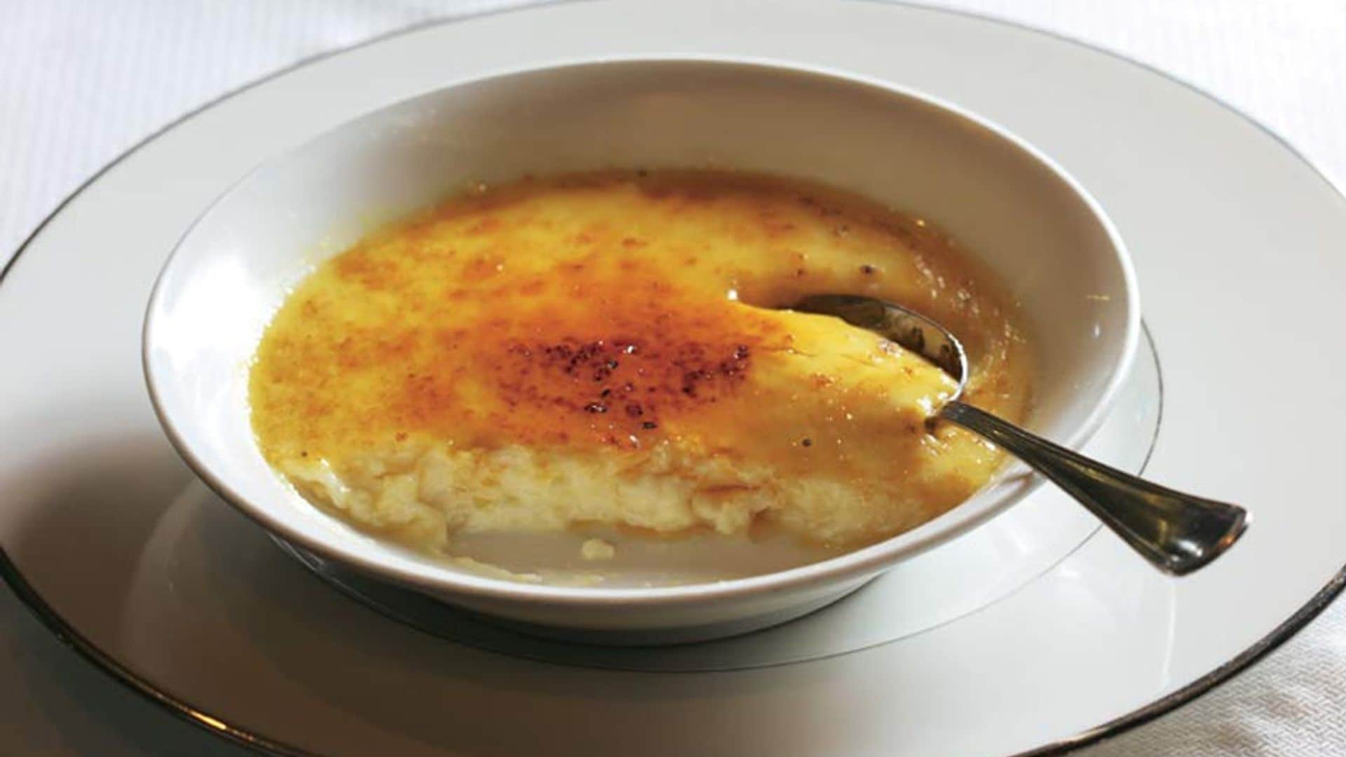 Crema de arroz con leche de Prendes