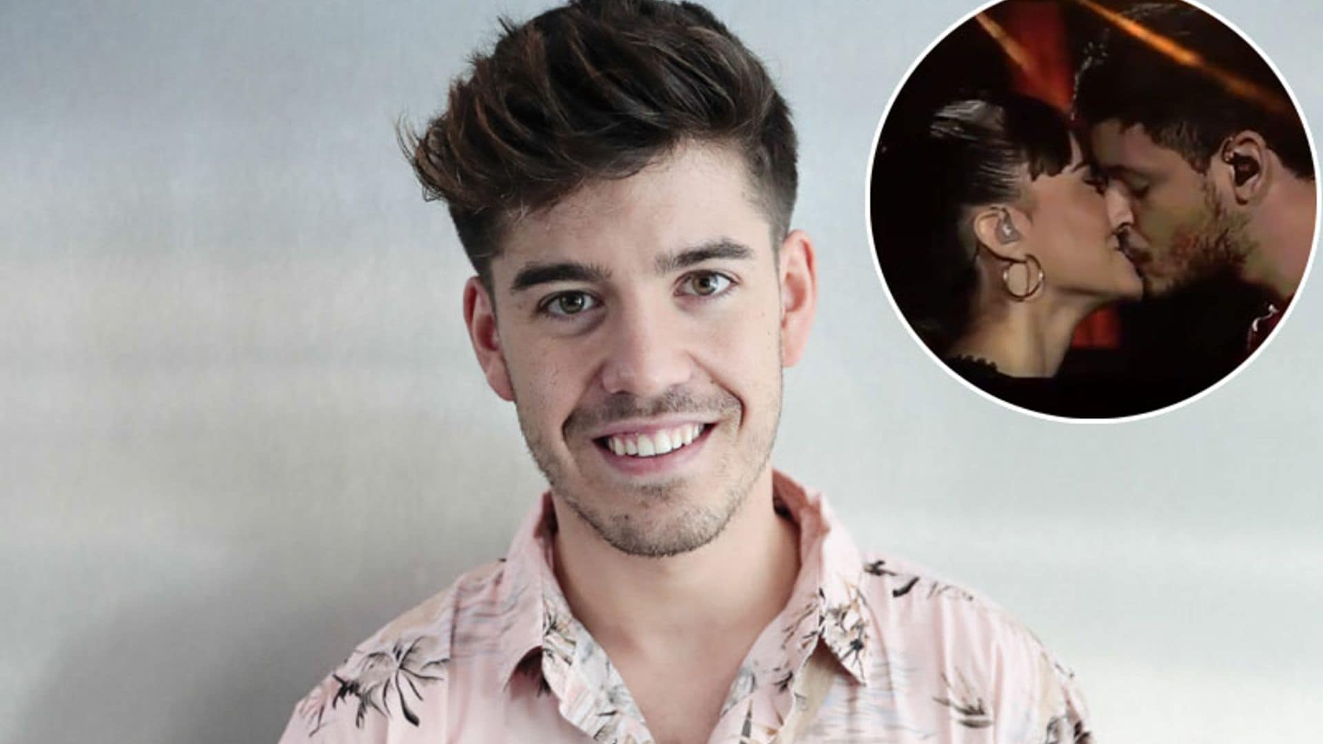 La divertida reacción de Roi, de 'Operación Triunfo', al beso de Aitana y Cepeda