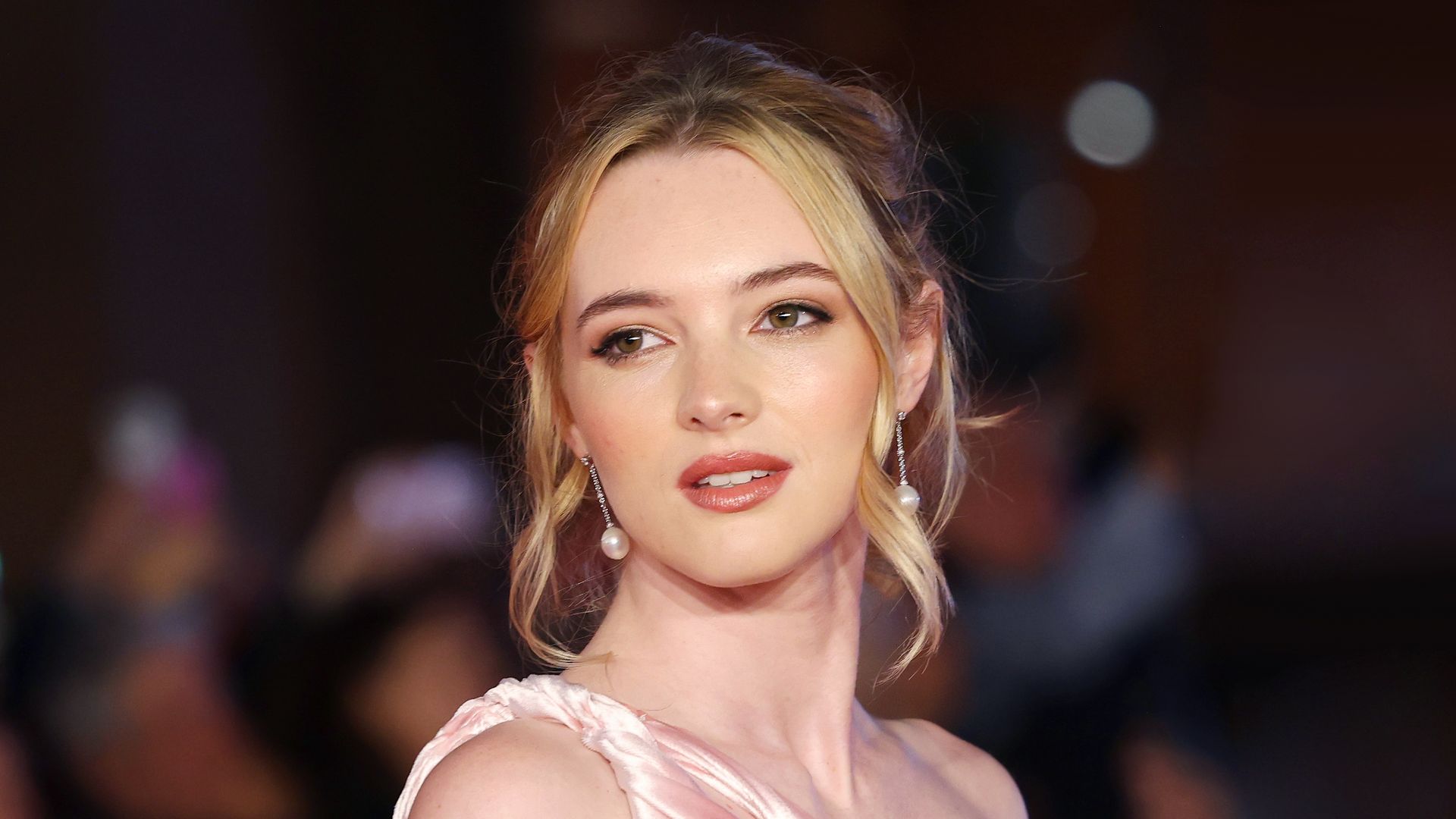 Alanah Bloor asiste a la alfombra roja de Sandokán durante la 20.ª edición del Festival de Cine de Roma, celebrada en el Auditorio Parco della Musica, el 17 de octubre de 2025 en Roma (Italia)