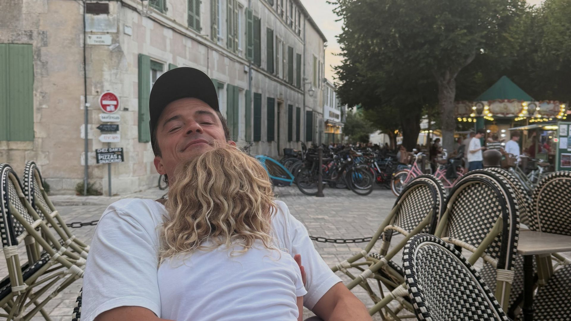 Orlando Bloom, con su hija Daisy