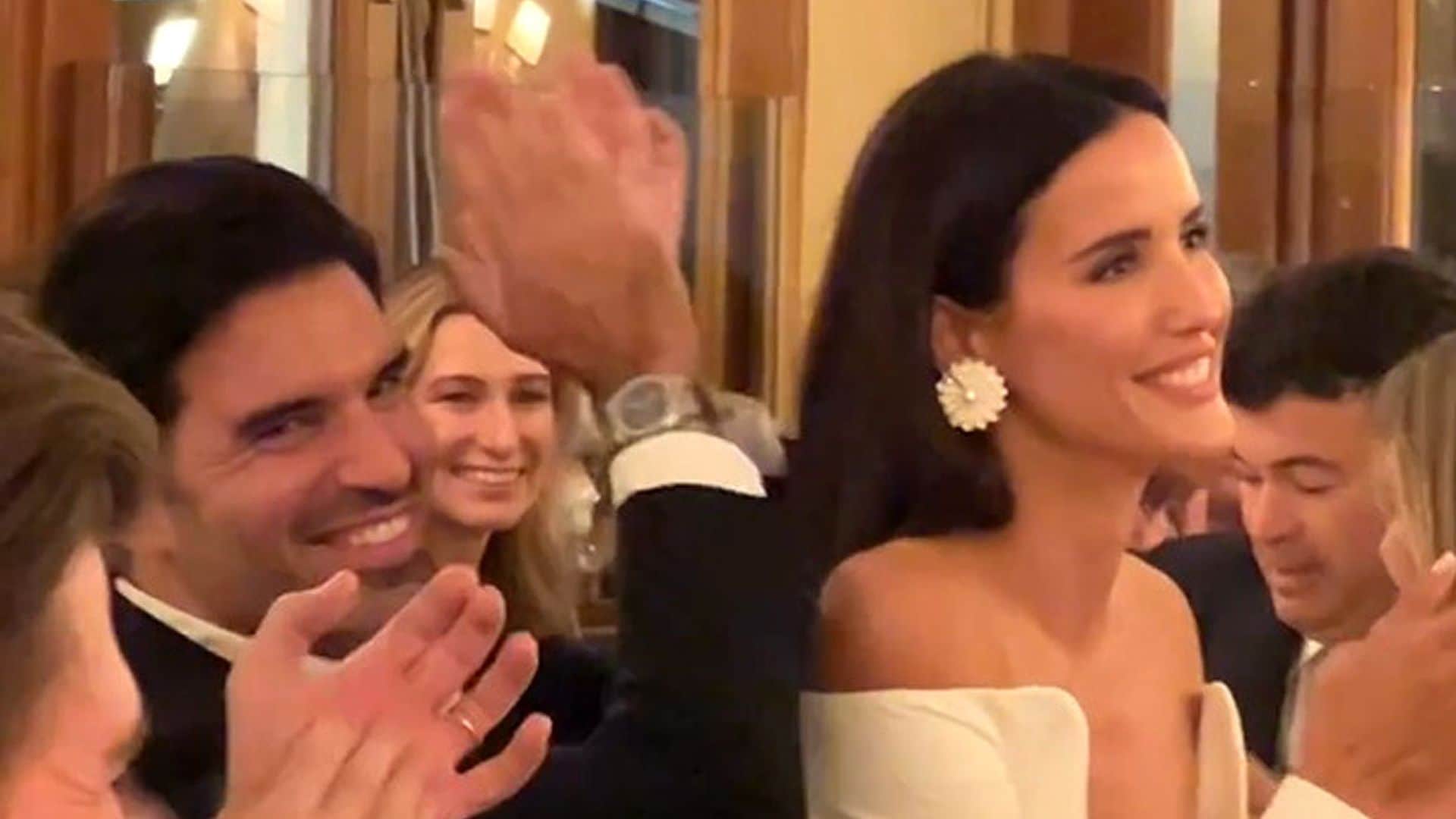Alex Rivière y Christian Sieber ofrecen una glamourosa cena la noche previa a su enlace en Venecia