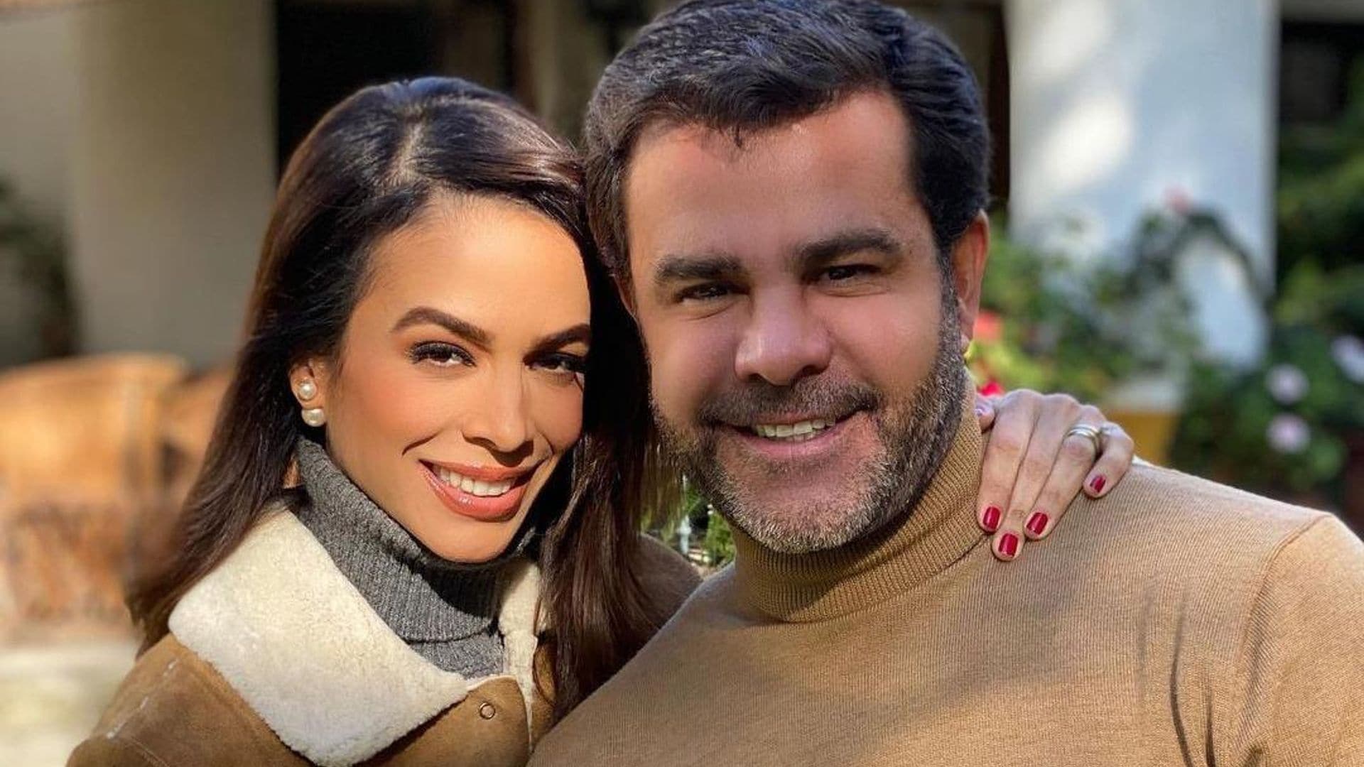 Biby Gaytán muestra cómo se prepara Eduardo Capetillo para su regreso a la televisión