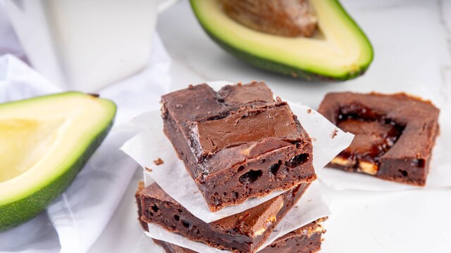 Brownie de aguacate