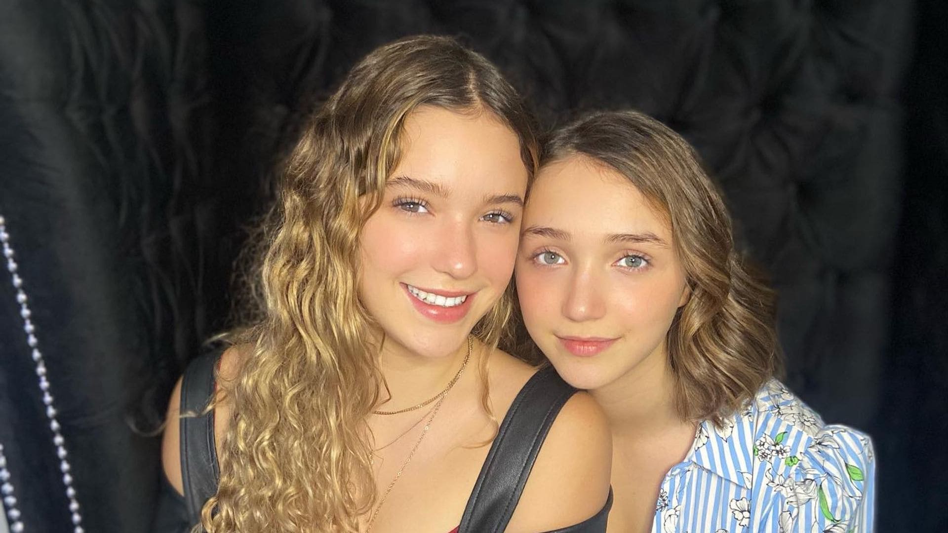 Mía y Nina Rubín le dan el último adiós a su abuelita