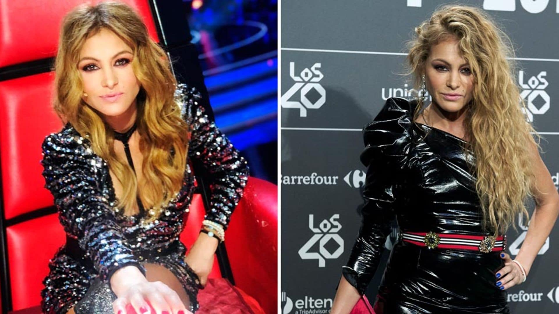 4 pasos para lograr el peinado rockero de Paulina Rubio