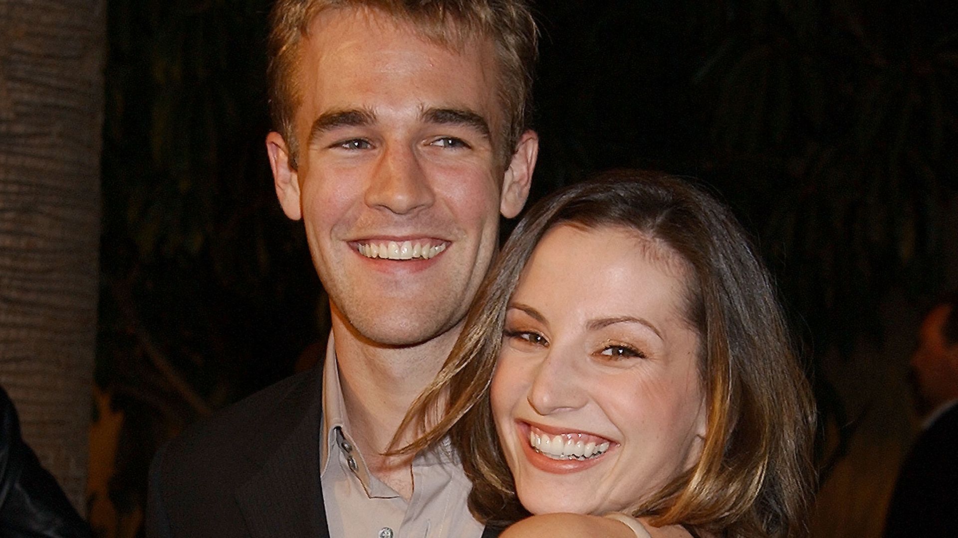 James Van Der Beek y Heather McComb 
