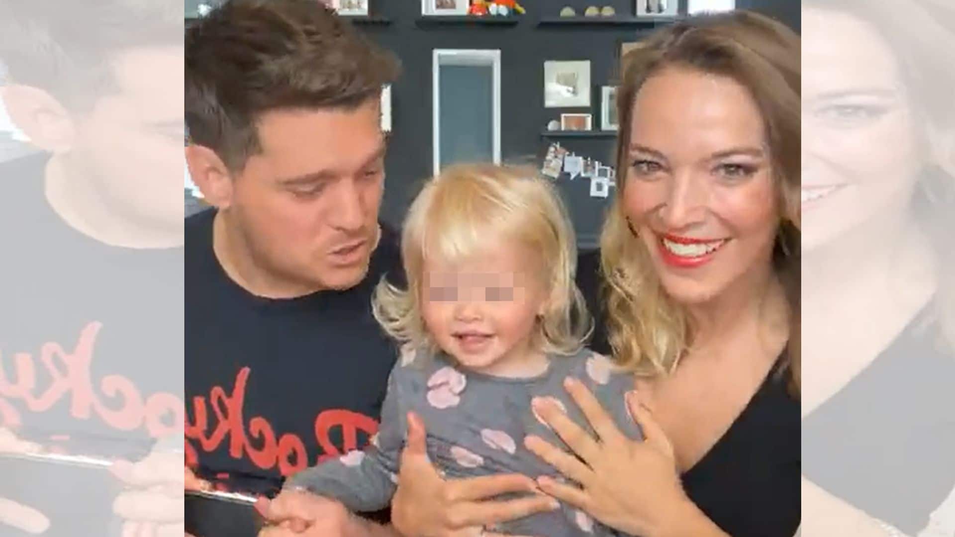 ¡Qué ricura! Luisana Lopilato y Michael Bublé muestran por primera vez a su hija pequeña, Vida