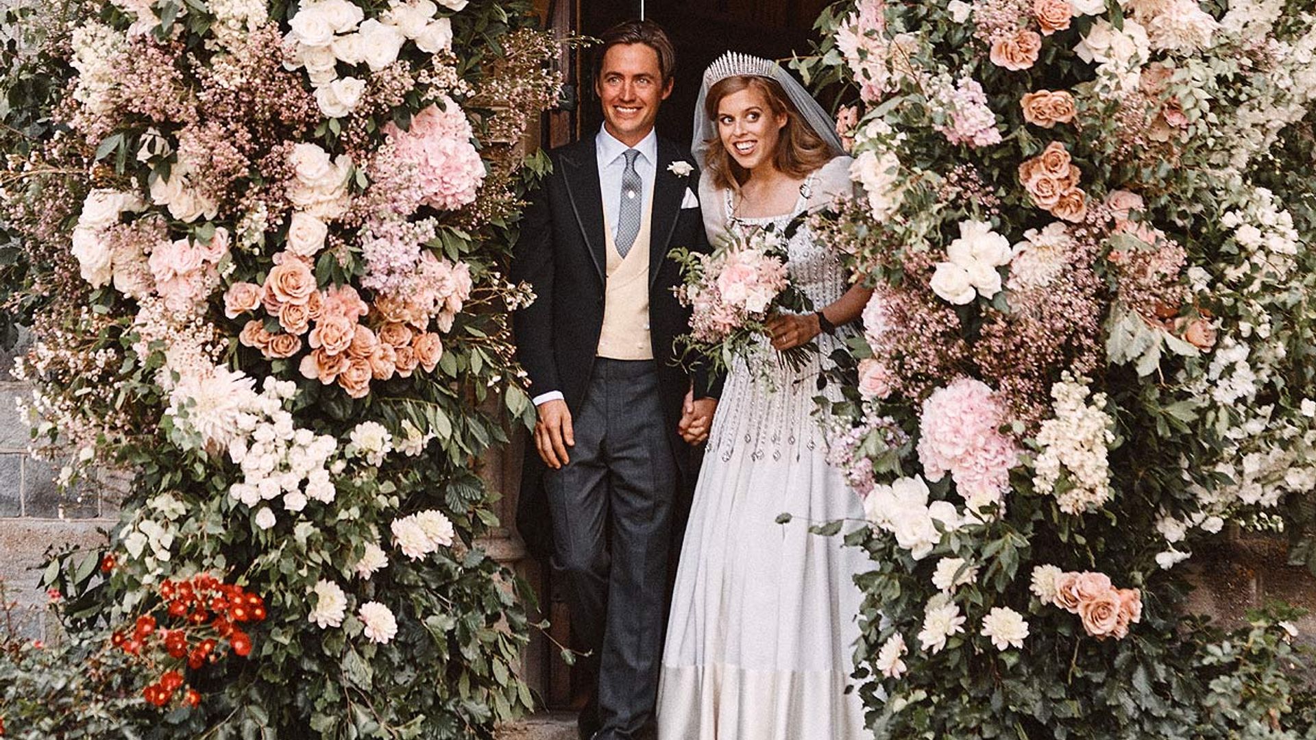 El destino que le espera al histórico vestido de novia de Beatriz de York