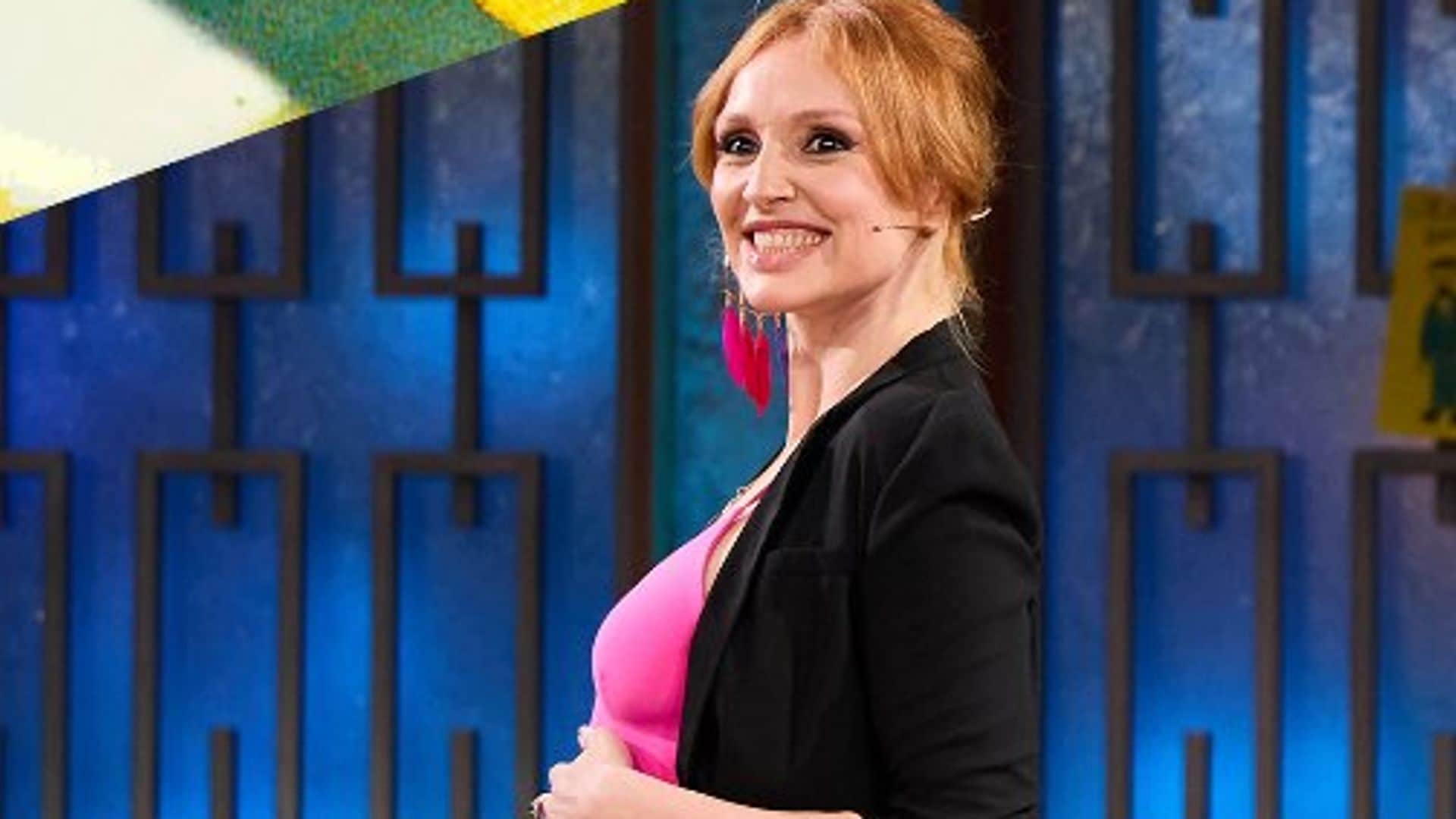 La gran sorpresa de Cristina Castaño al anunciar en 'La Revuelta' que está embarazada de 7 meses
