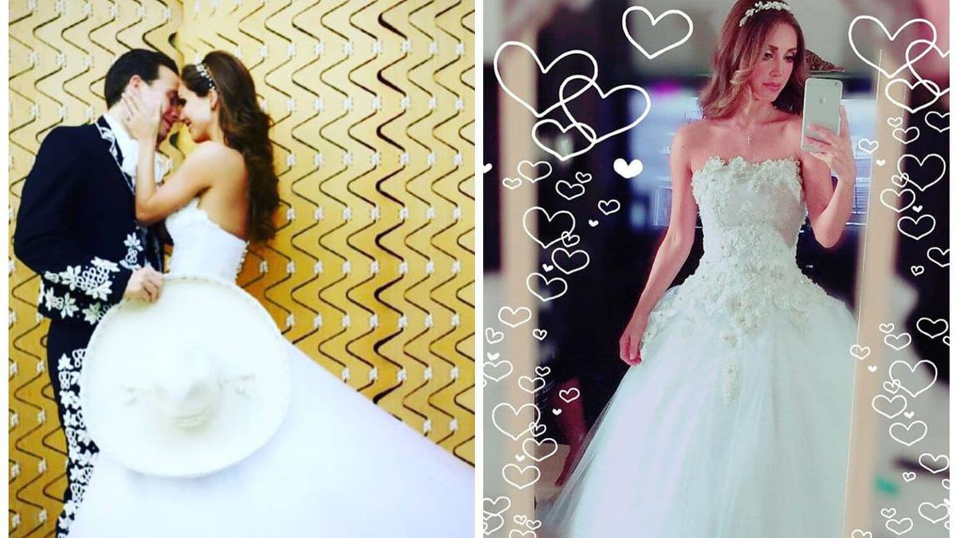 Anahí celebra su aniversario de bodas desde casa y con un bello mensaje