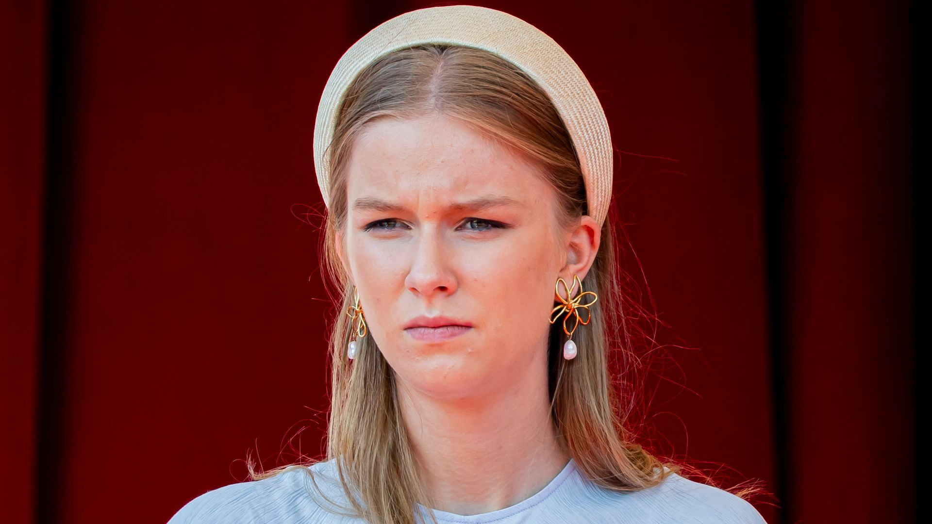 Eléonore de Bélgica en el Día Nacional