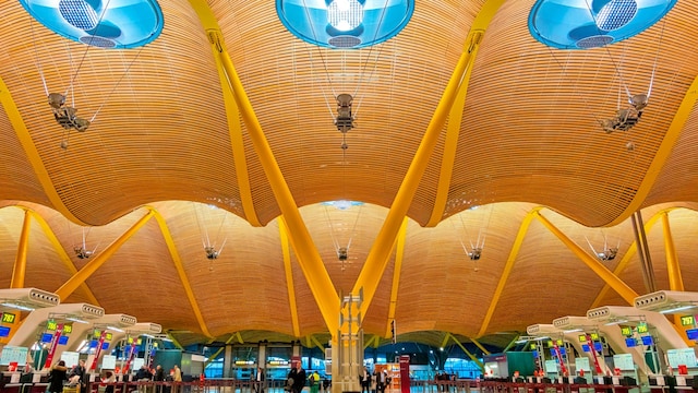 Madrid, terminal 4 (T4) del aeropuerto Adolfo Suárez Madrid Barajas