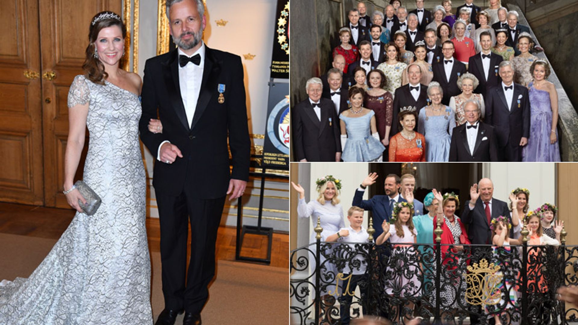 Las fotos oficiales que presagiaban la tempestad entre Marta Luisa de Noruega y Ari Behn