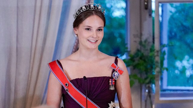 Ingrid de Noruega en el día de su 18 cumpleaños