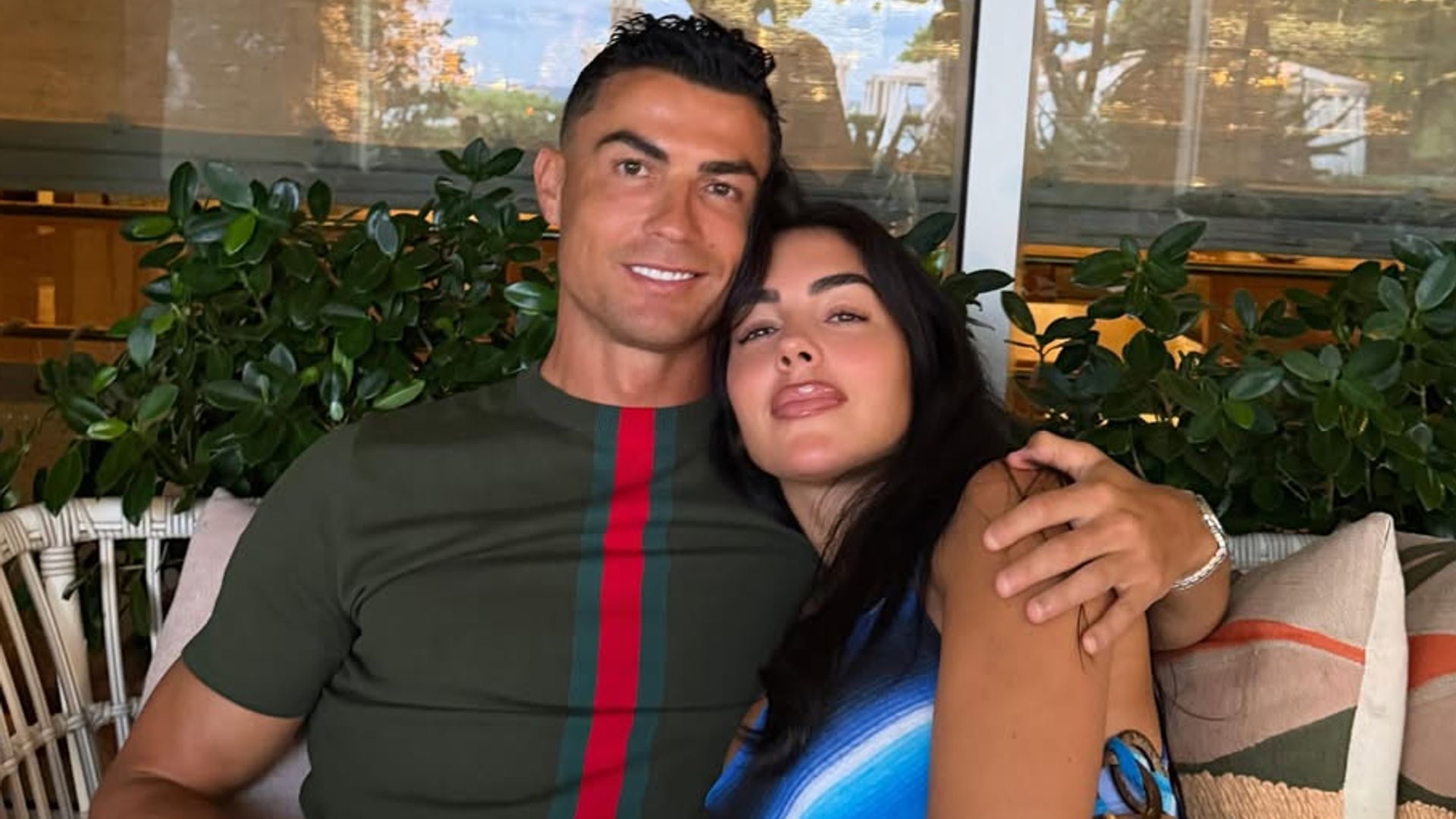 Cristiano Ronaldo y Georgina Rodríguez en su estancia en Miami.