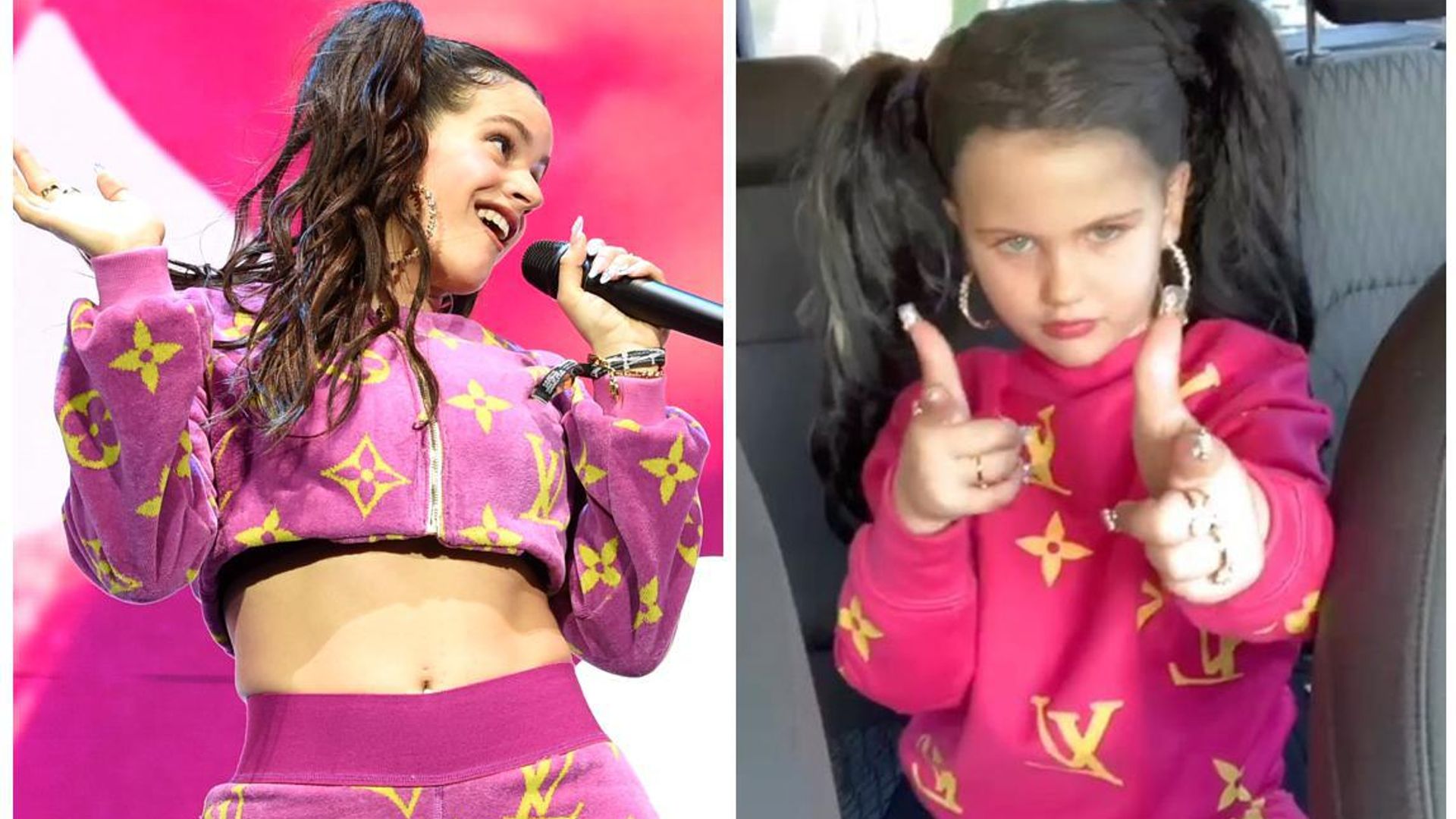 Rosalía encuentra a su ‘mini me’, una tierna niña ¡de tan solo cinco años!