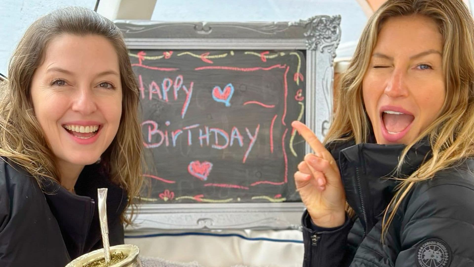Gisele Bündchen celebra con su melliza su primer cumpleaños tras su ruptura con Tom Brady