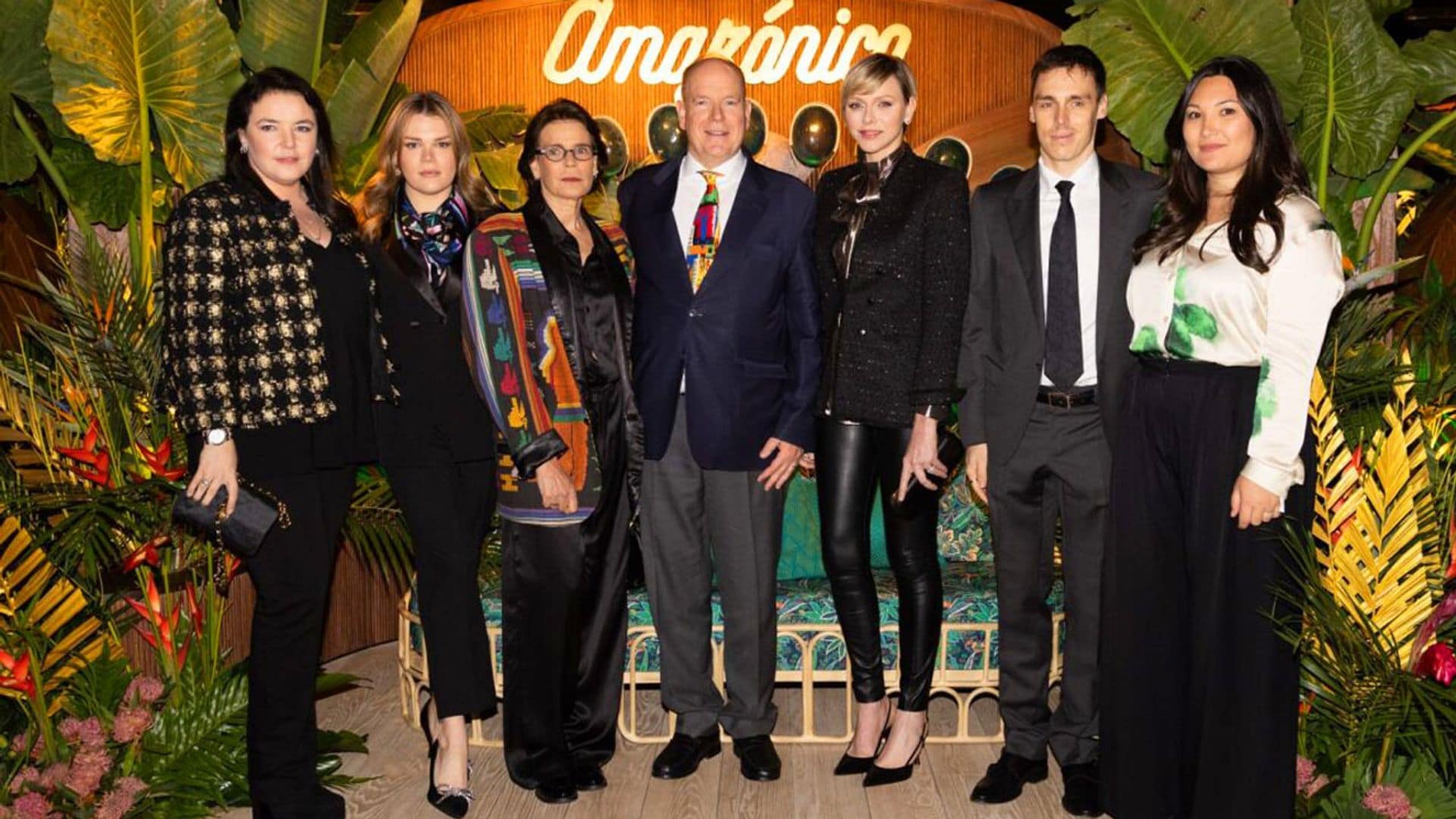 Los Grimaldi y la baronesa Thyssen, en la gran fiesta de inauguración de un lujoso restaurante español en Mónaco ante 800 invitados
