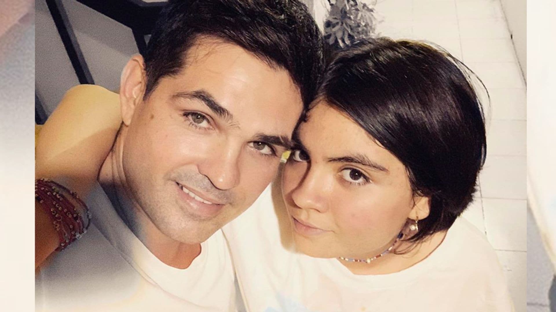 Ferdinando Valencia agradece el apoyo de su hija mayor en los momentos más difíciles