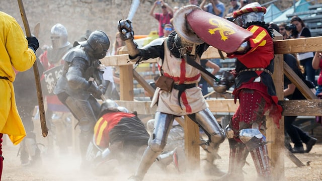 Belmonte combate torneo medieval