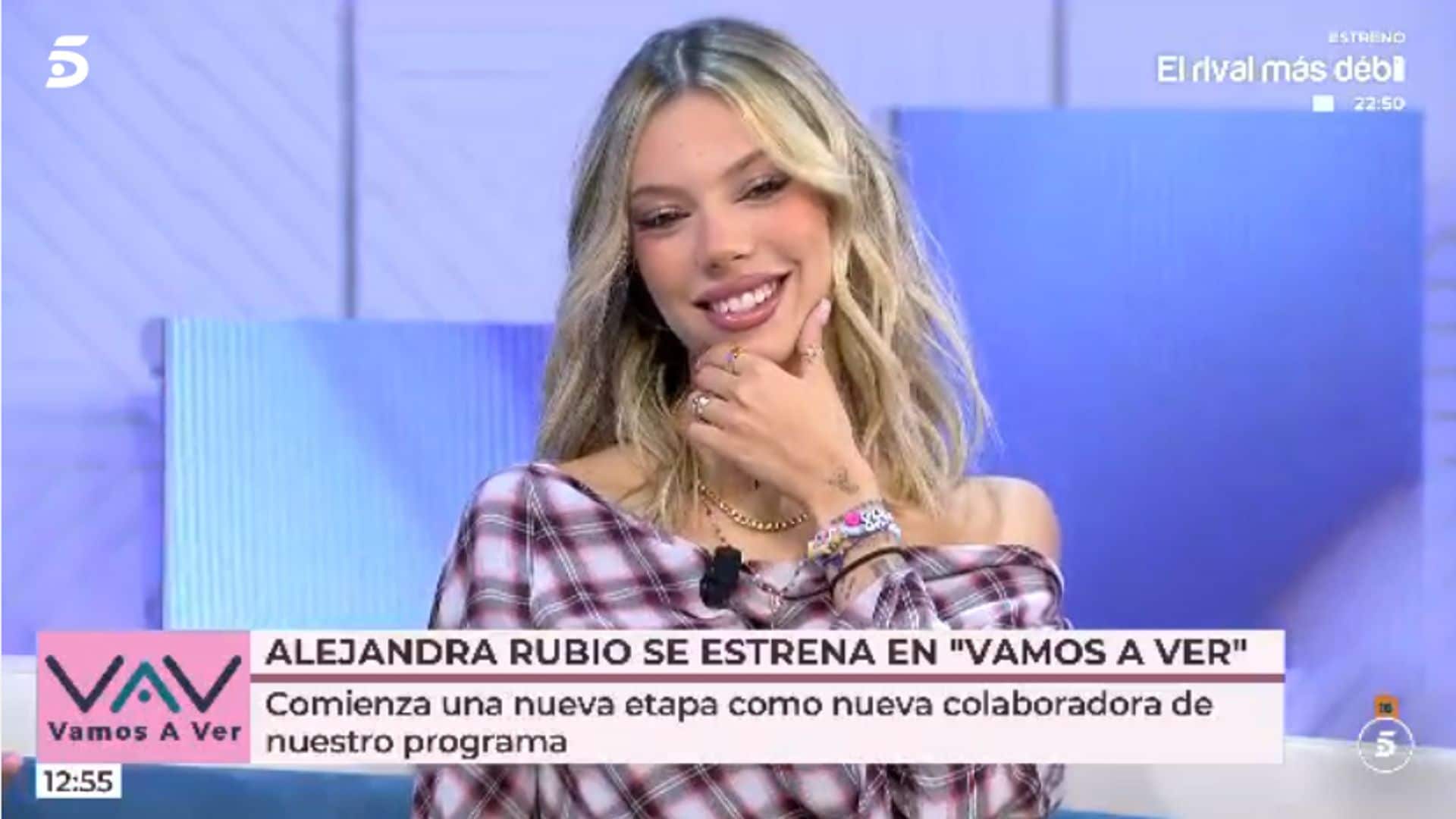 Alejandra Rubio, nueva colaboradora de Vamos a ver, 4 de septiembre de 2024