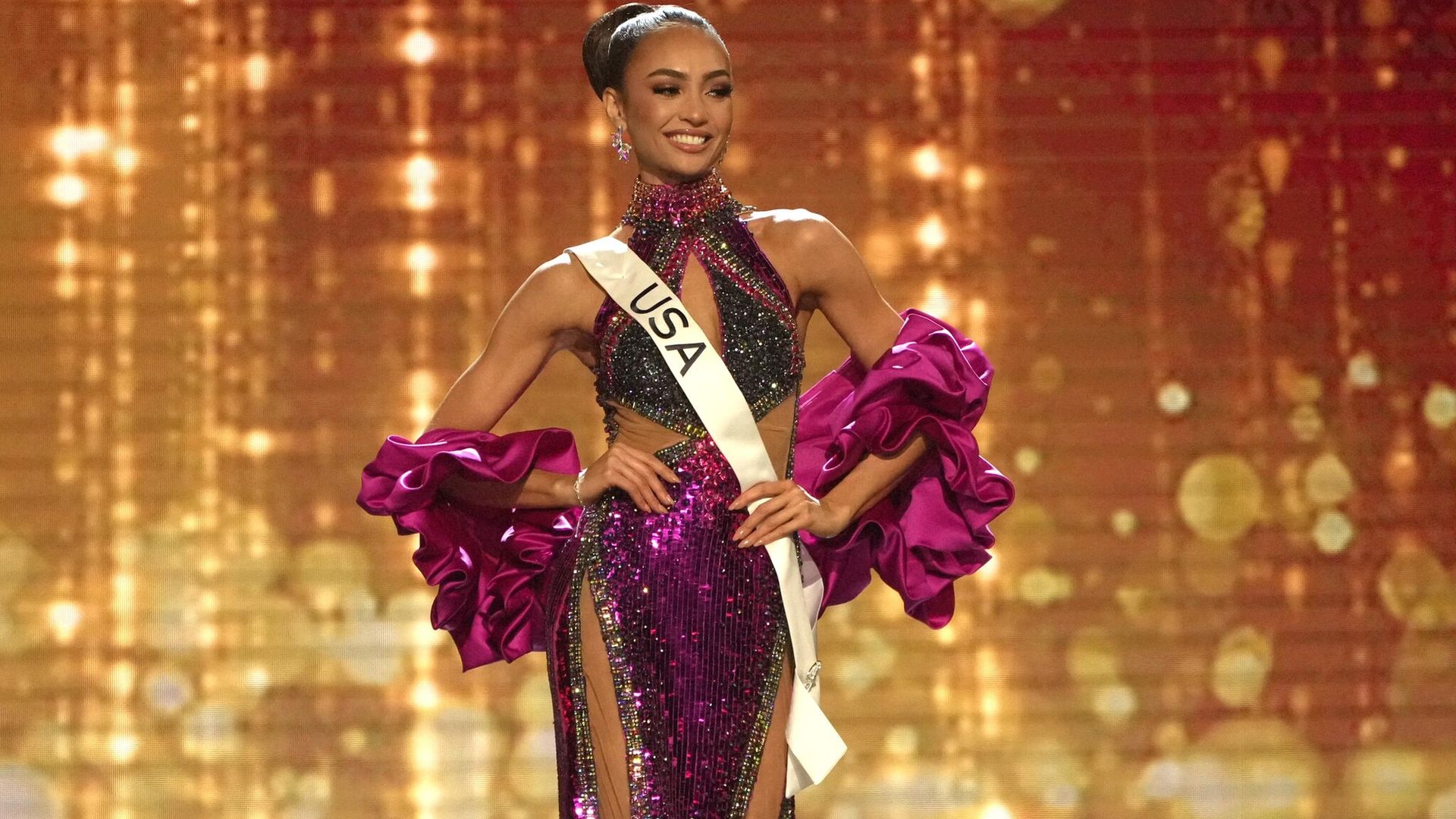 Miss Estados Unidos R’Bonney Gabriel se convierte en la ganadora de la 71a. edición de Miss Universe
