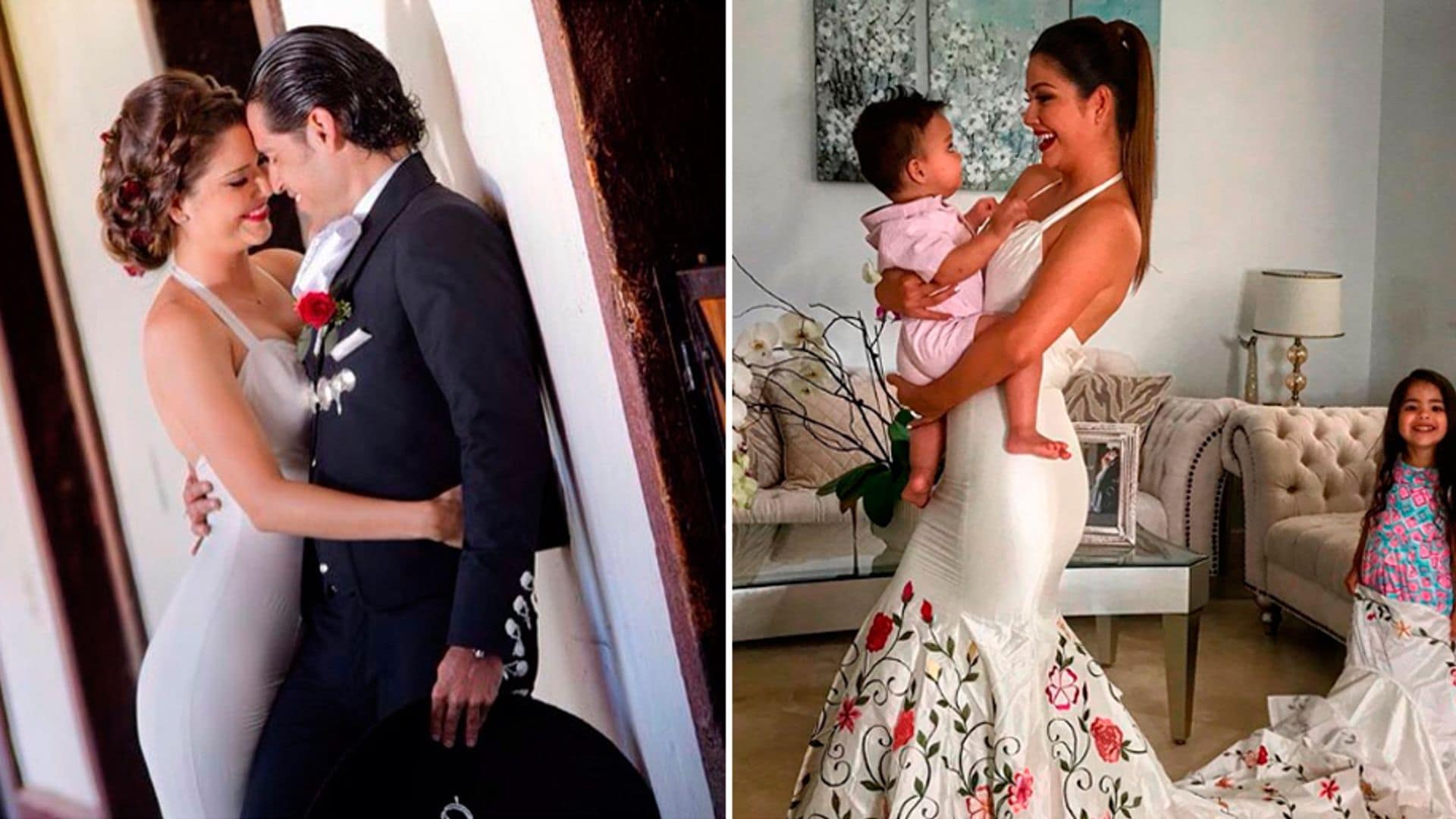 A cinco años de su romántica boda, Ana Patricia Gámez se vuelve a vestir de novia