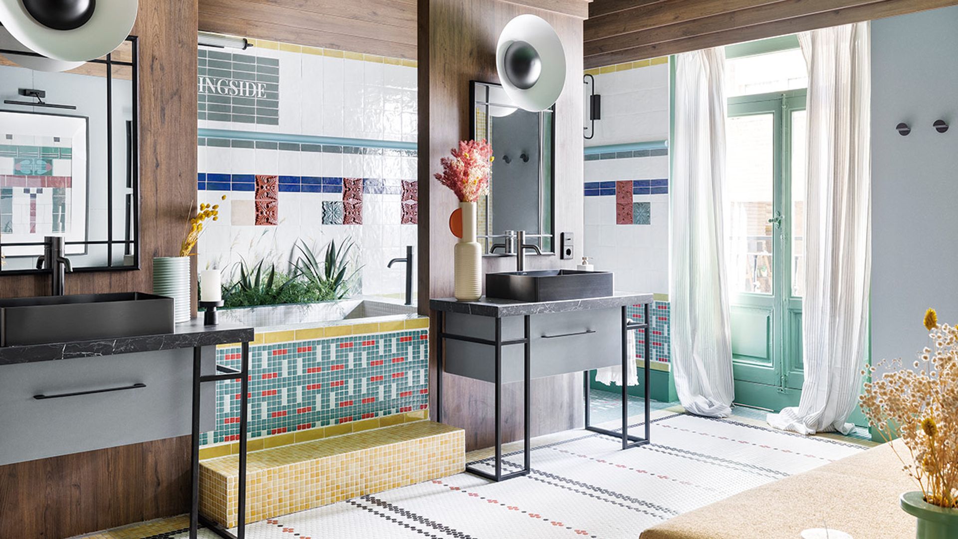 La cerámica, piedra y mosaico más 'trendy' de Casa Decor