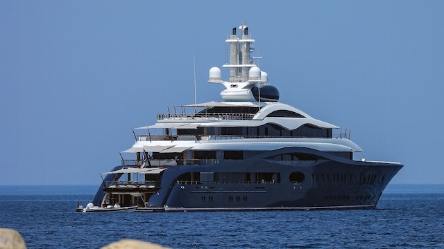 El yate de Jeff Bezos