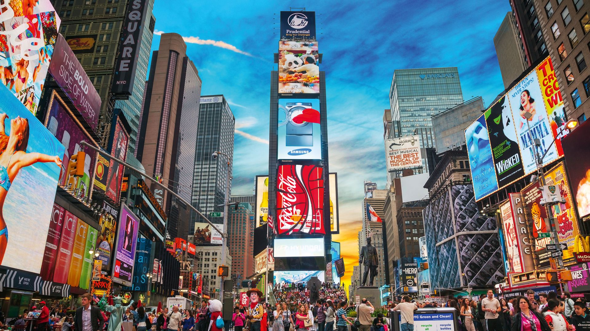 La plaza de Times Square