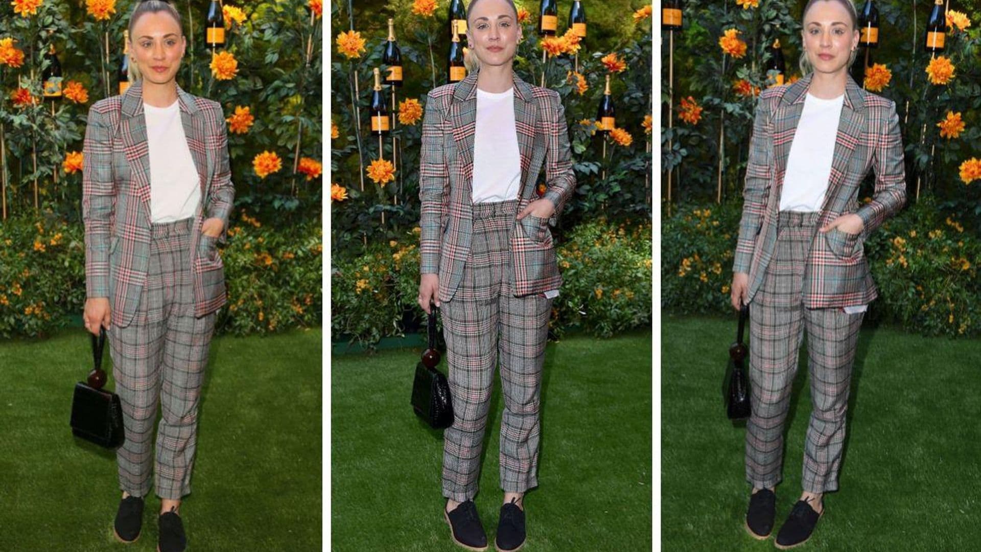 El ‘outfit’ de Kaley Cuoco que puedes recrear ¡por solo $220!