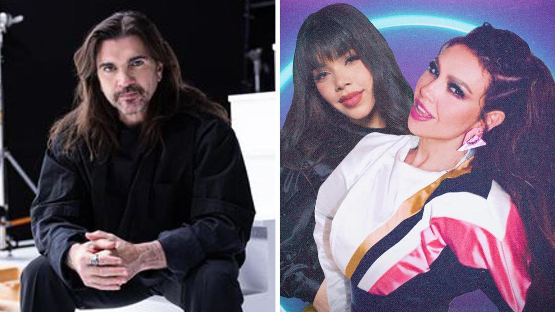 Juanes nos canta ‘Gris’, y Thalía se une a Kenia OS en ‘Para No Verte Más’