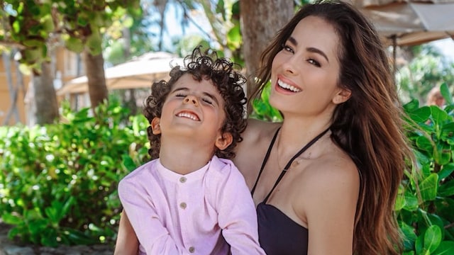 Danna García confesó que ser mamá le permitió vivir plena y feliz.