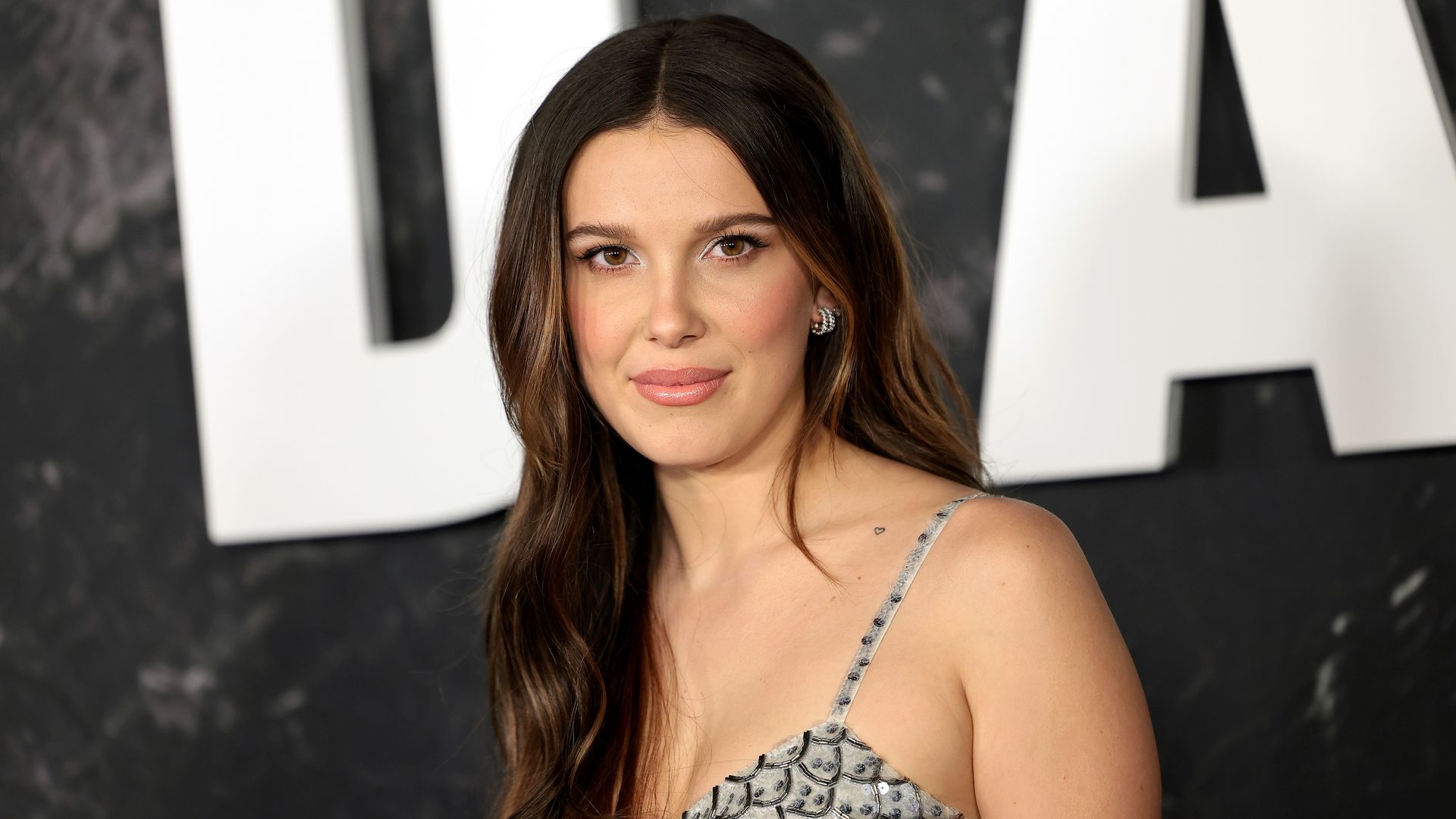 Millie Bobby Brown en la premier mundial de Damsel en marzo de 2024, en Nueva York