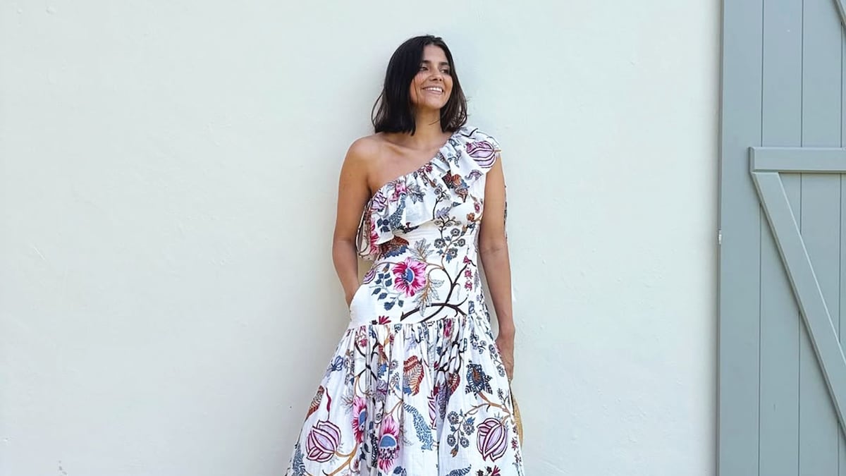 María García de Jaime y su maleta perfecta para el norte: los looks de su escapada a Cantabria