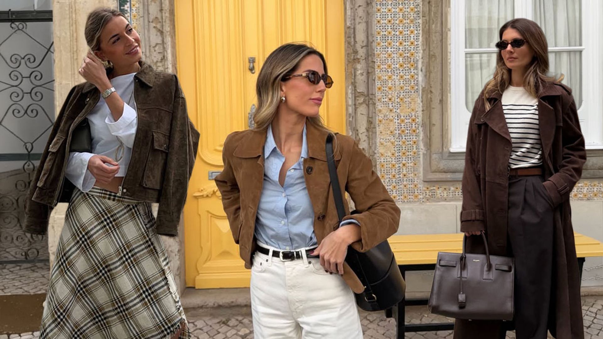 Por qué esta chaqueta de ante marrón será tu comodín a partir de abril (palabra de las estilistas de FASHION)