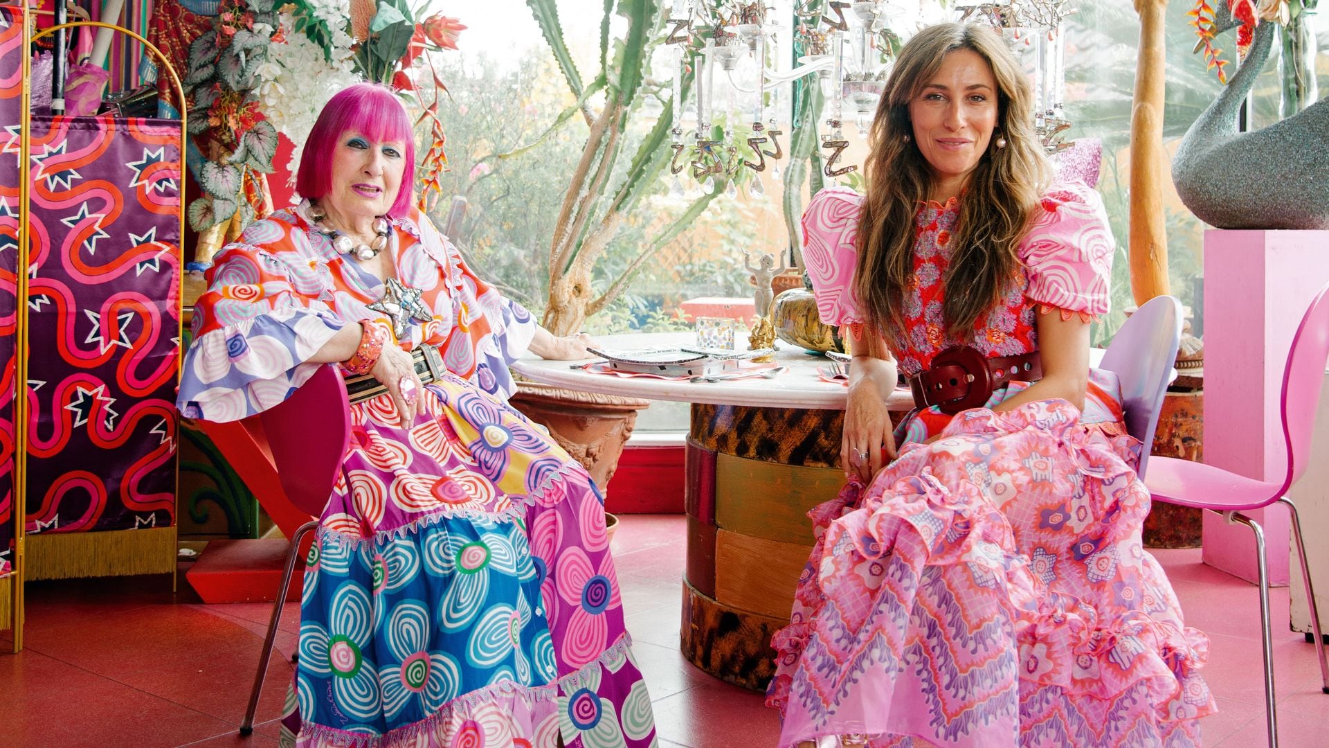 Zandra Rhodes: fantasía & mucho color