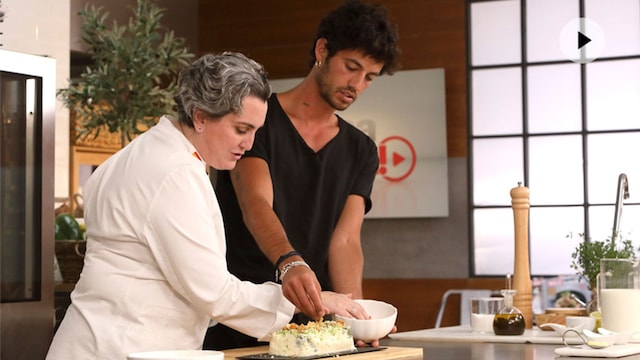 recetas cocina hola tv jorge brazalez pepa munoz pastel verduras