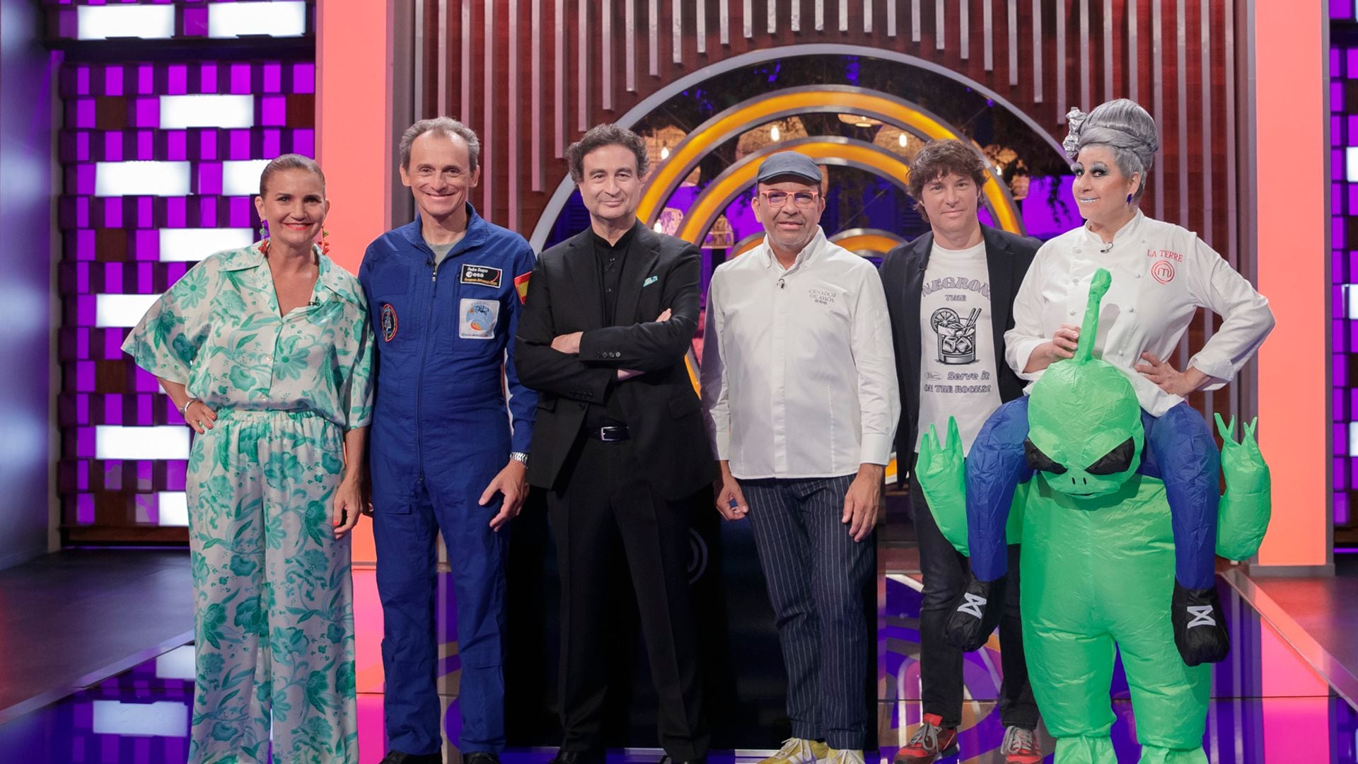 Pedro Duque visita MasterChef Celebrity