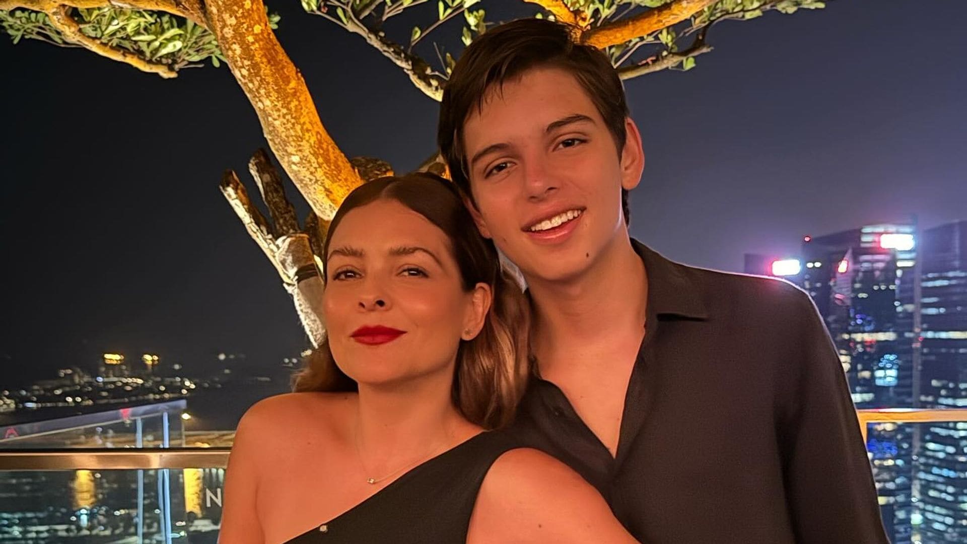 Conmovida, Grettell Valdez celebra el cumpleaños 16 de su hijo Santino