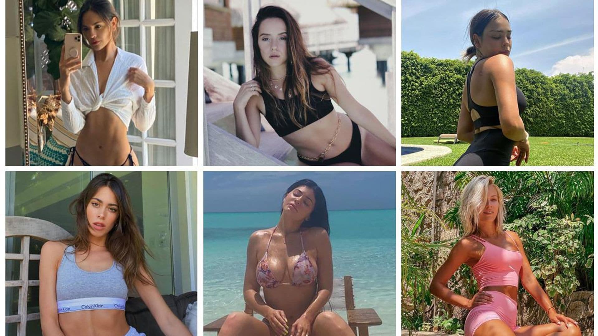 ¡Bellísimas! Estas famosas presumen sus encantos en plena cuarentena
