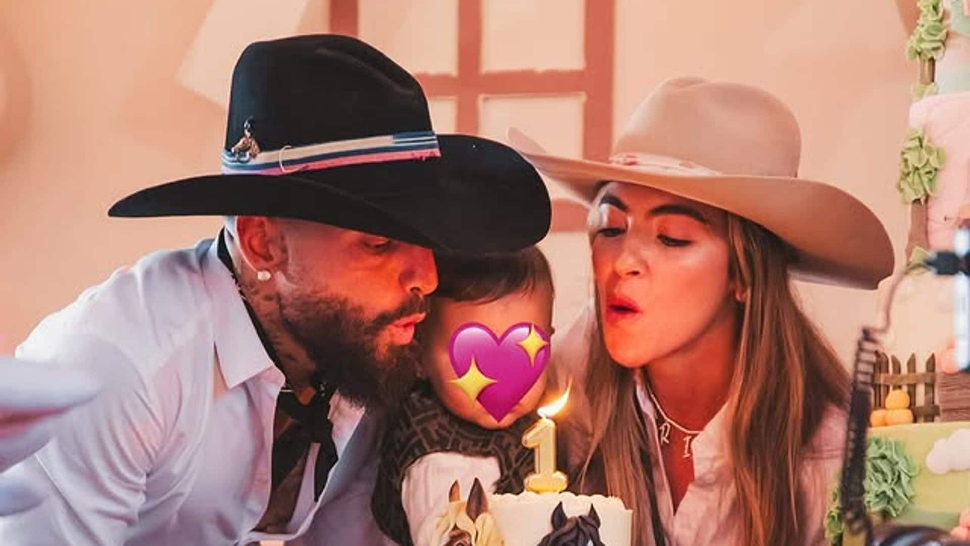 Con una fiesta temática, Maluma celebra en grande el primer cumpleaños de su hija Paris