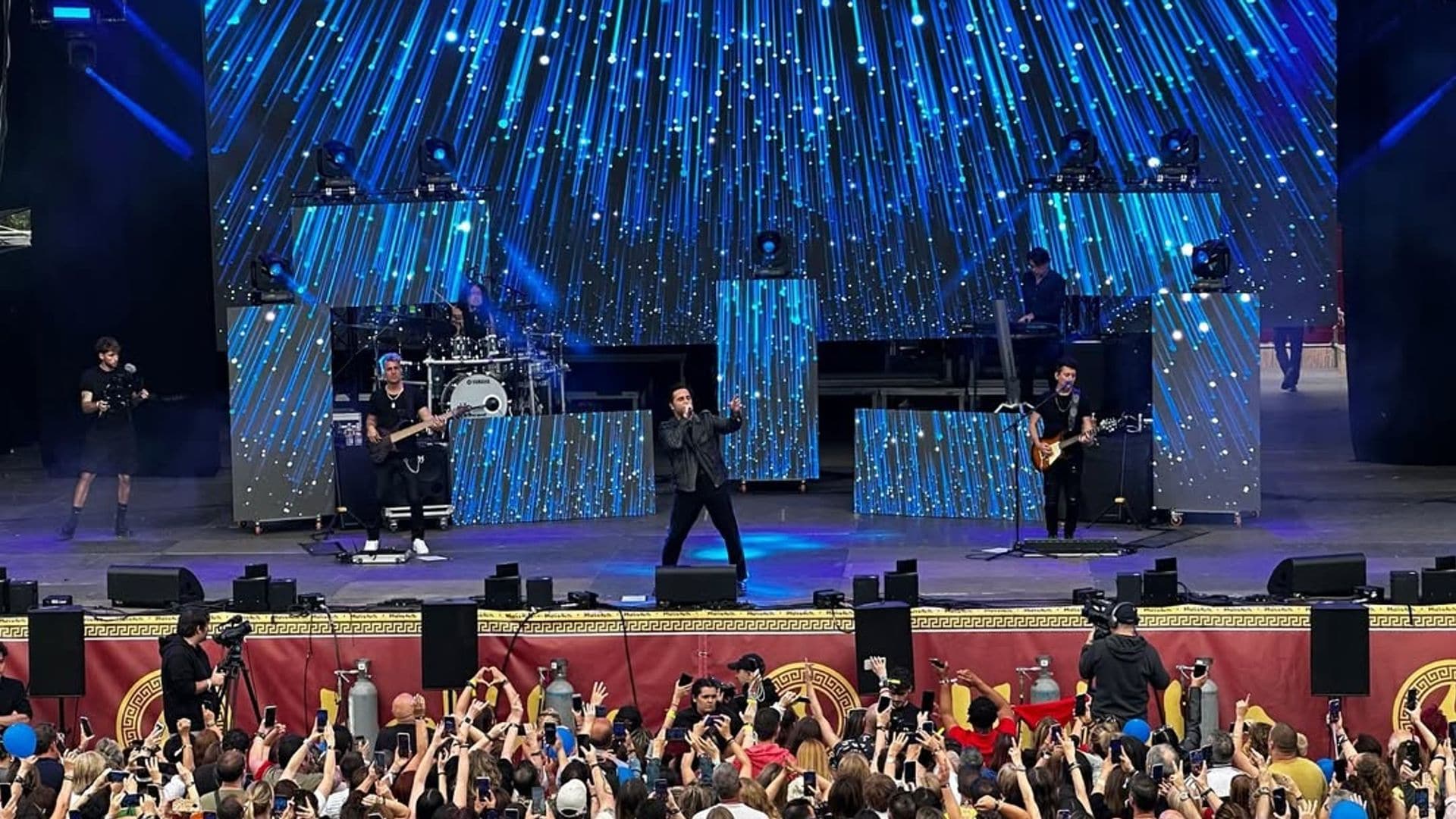 David Bustamante en concierto