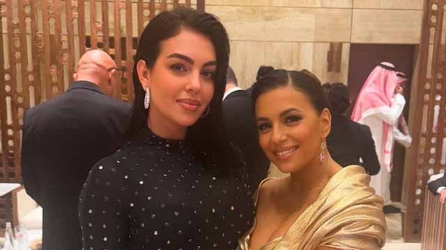 Georgina Rodríguez y Eva Longoria.