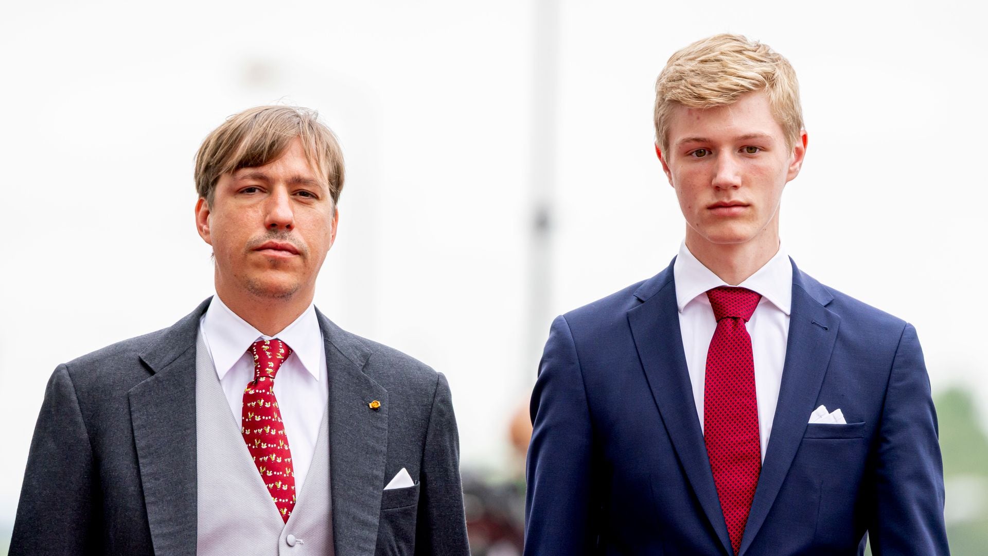 Así ha sido la aparición más comentada del príncipe Noah en Luxemburgo antes de cumplir 18 años